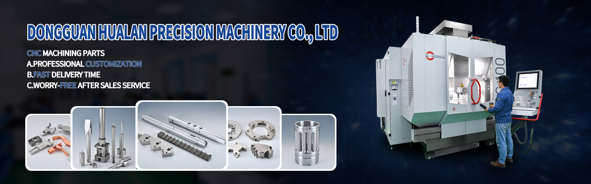 CNC機械加工部品、チューリング、ミリング、ラインカット,Dongguan Hualan Precision Machinery Co., LTD