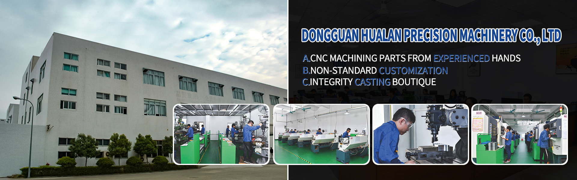 CNC機械加工部品、チューリング、ミリング、ラインカット,Dongguan Hualan Precision Machinery Co., LTD